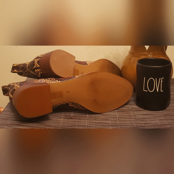 Madewell Leather Snakeskin Print Bootie - Picture 4 of 4